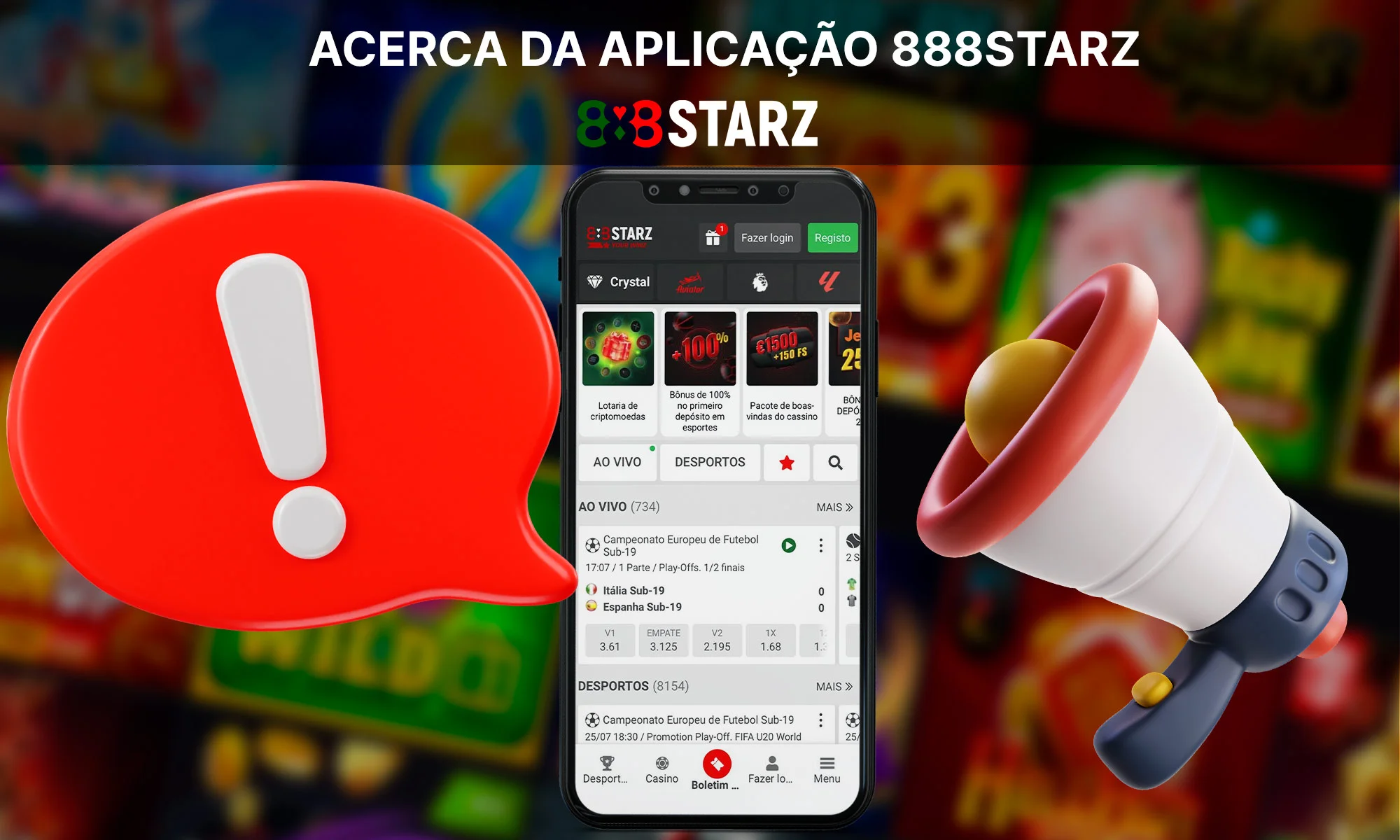 Informações sobre a aplicação 888Starz