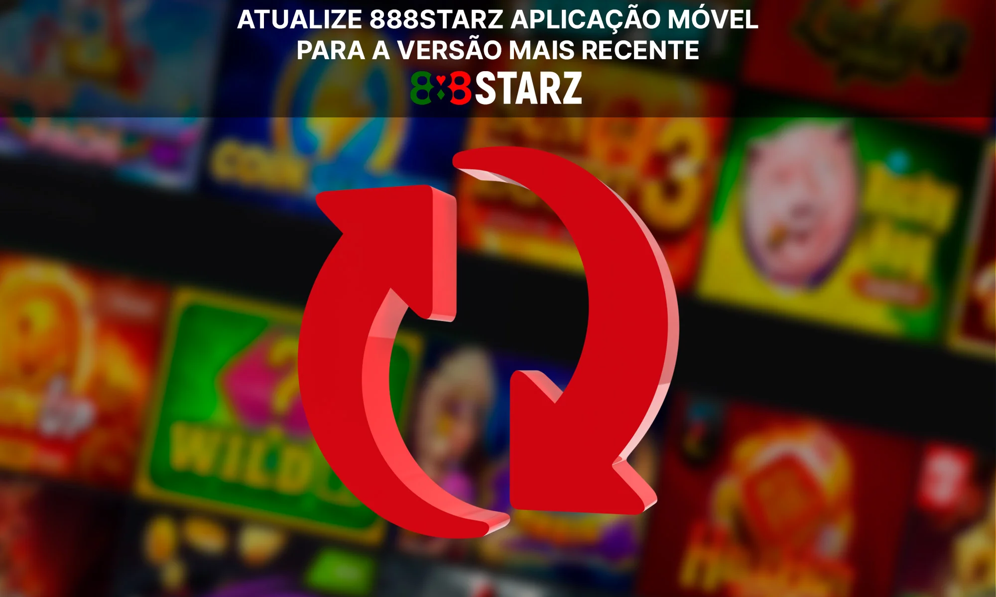 Como atualizar a aplicação móvel 888Starz