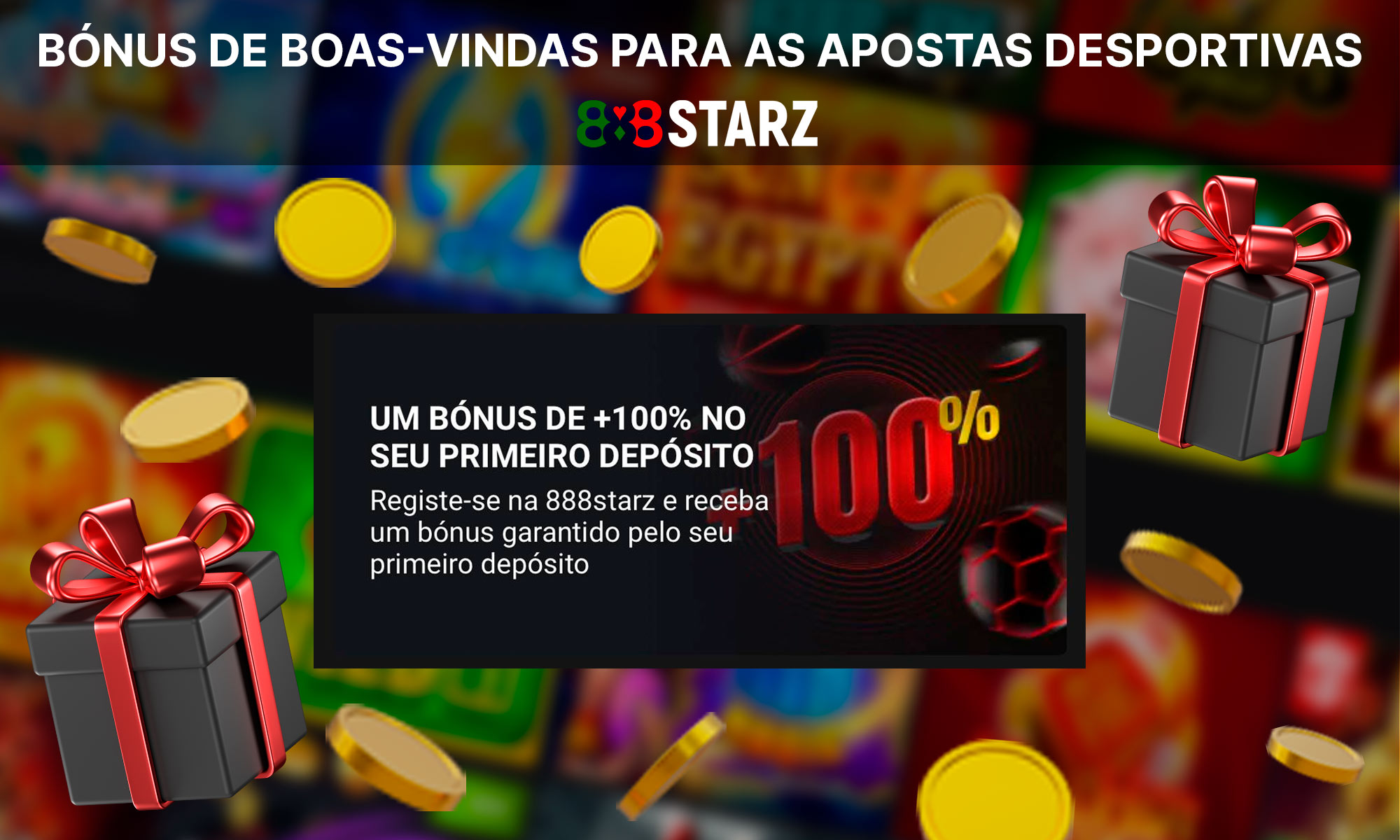 Informações sobre o bónus de boas-vindas para apostas desportivas no 888Starz Casino