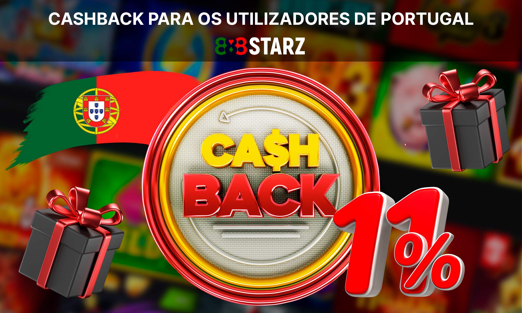 Informações sobre o cashback do casino 888Starz para utilizadores de Portugal