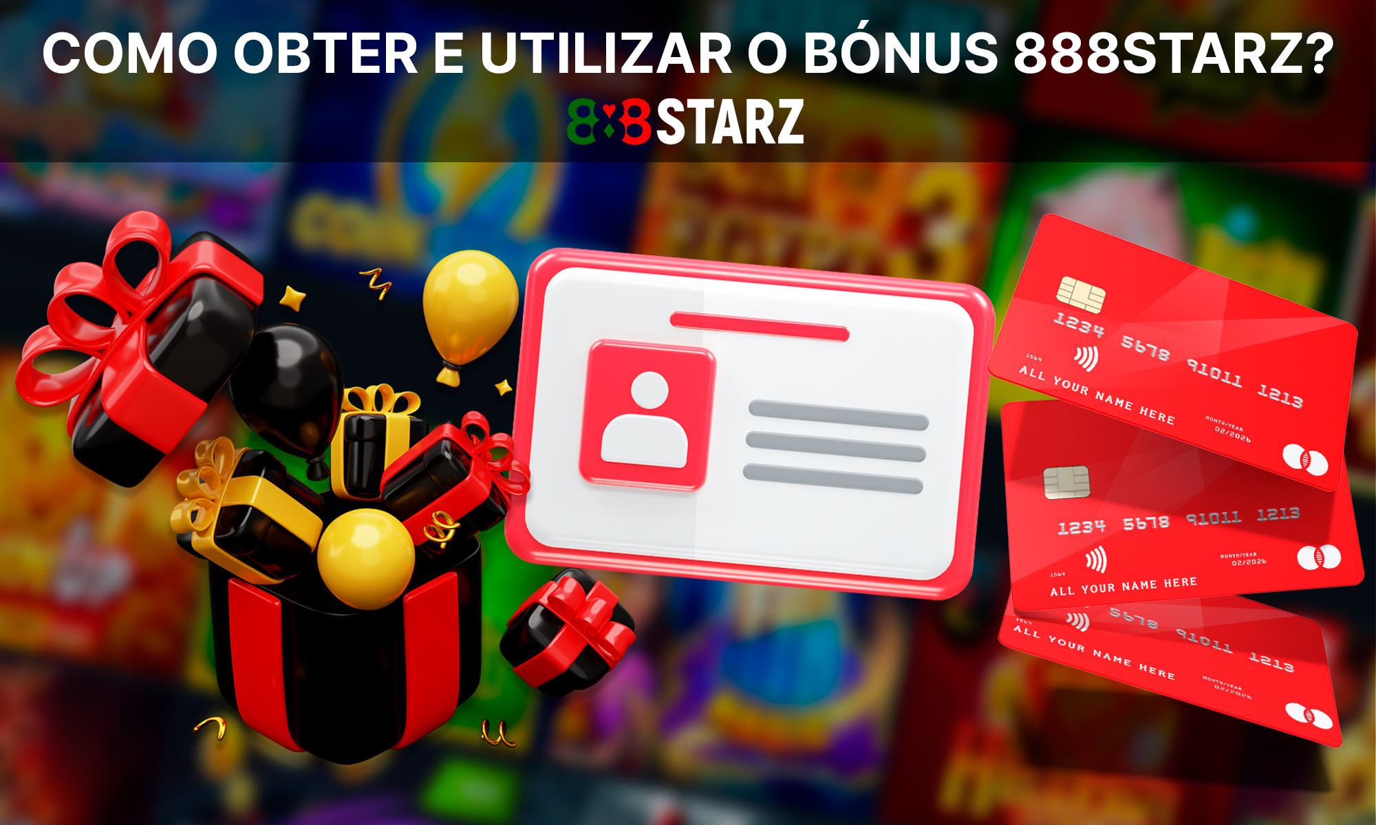 Informações sobre como receber e utilizar o bónus 888Starz