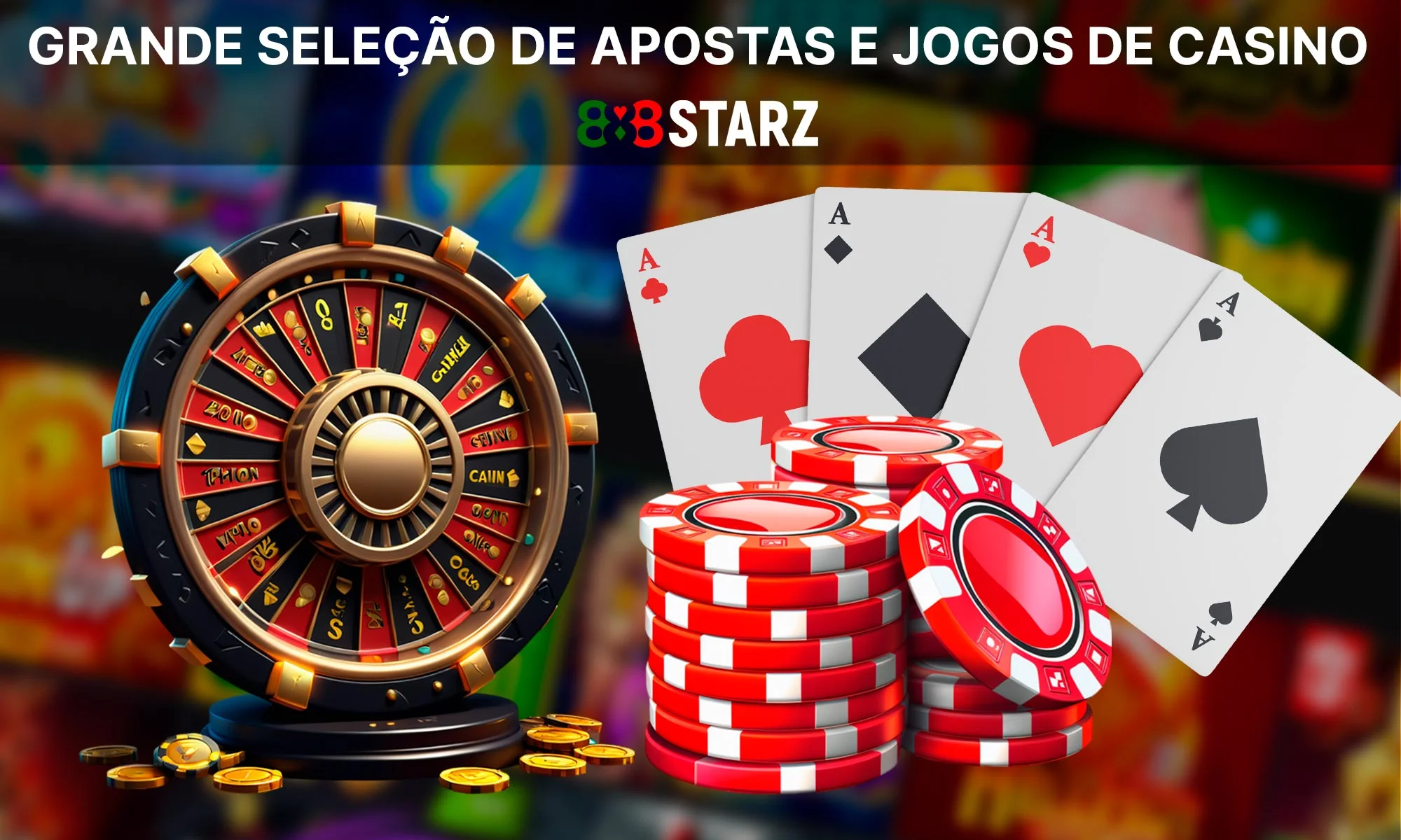 Informações sobre a grande seleção de apostas no 888Starz Casino