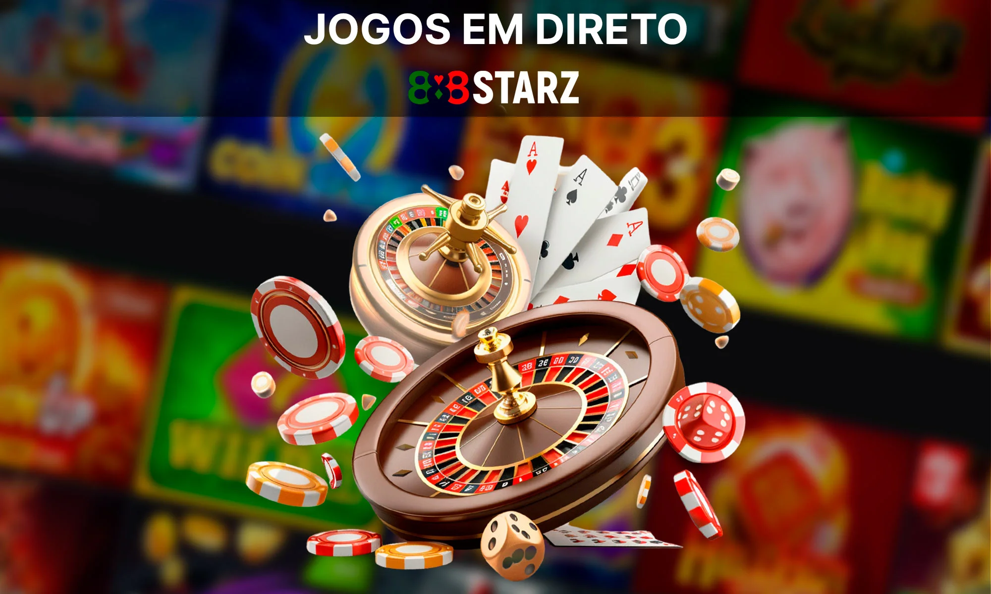 Transmissão de jogos ao vivo no 888Starz Casino