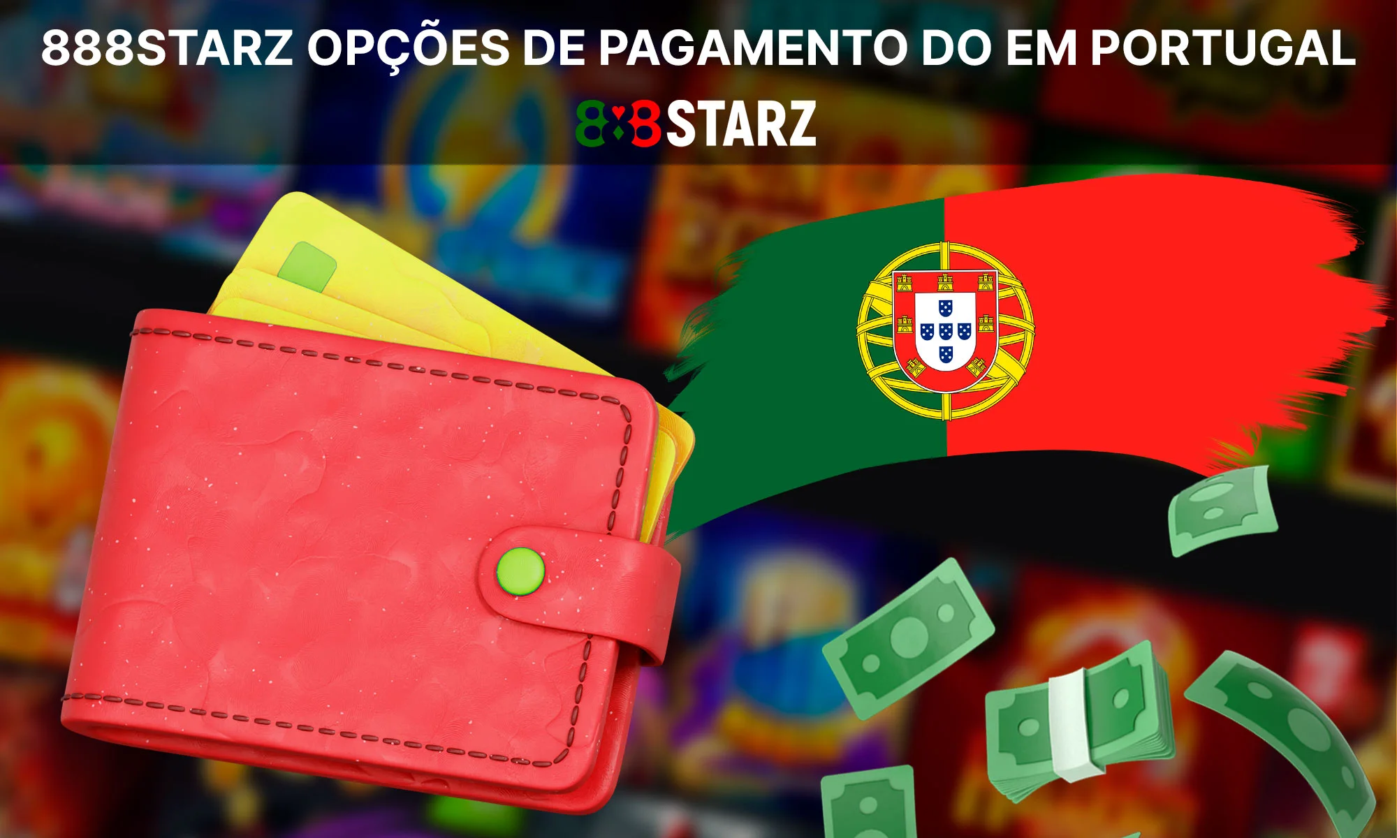 Quais são as opções de pagamento no 888Starz Casino?