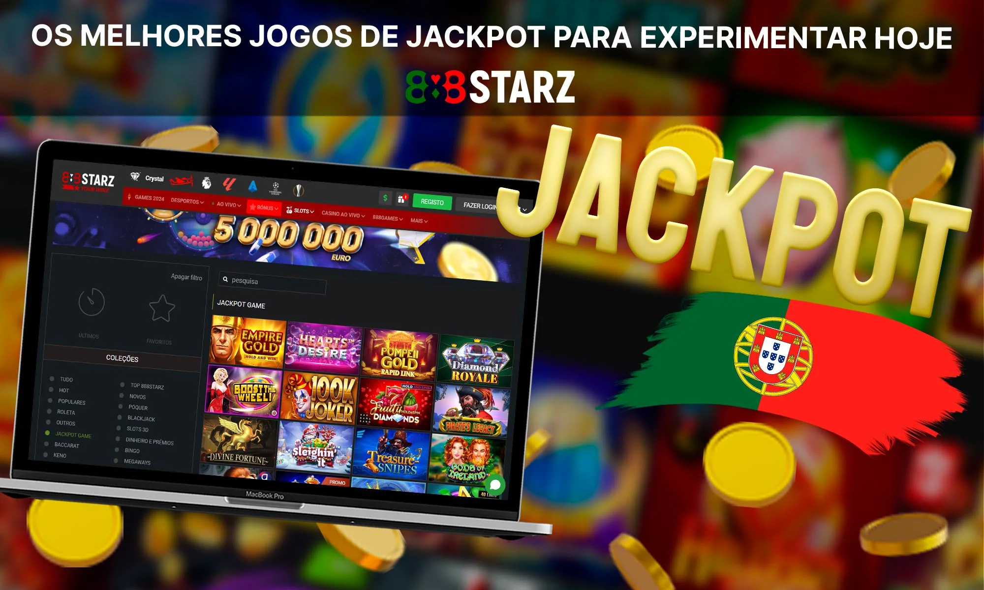 Quais são os melhores jogos de jackpot para experimentar hoje?