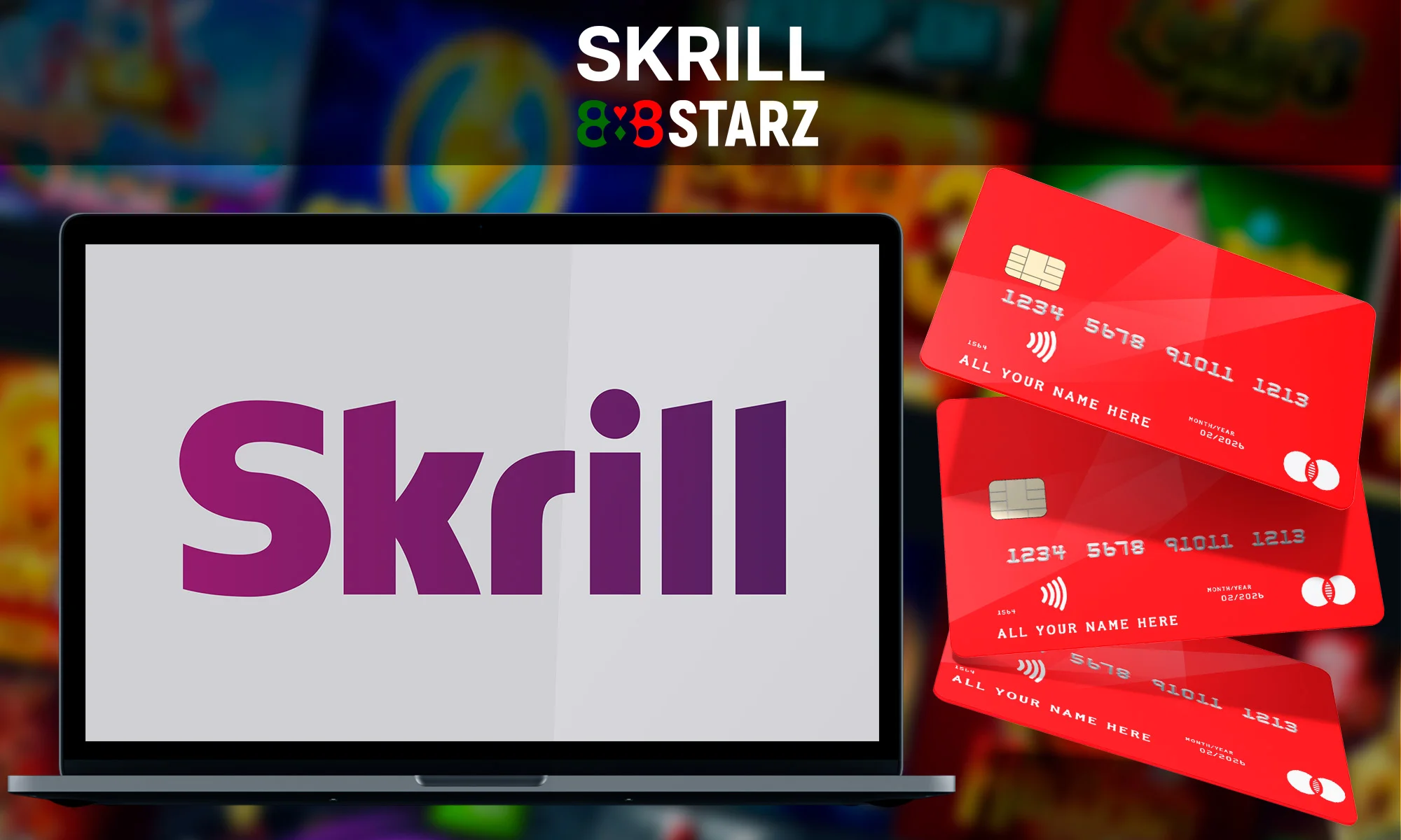 Método de Depósito Skrill no 888Starz Casino